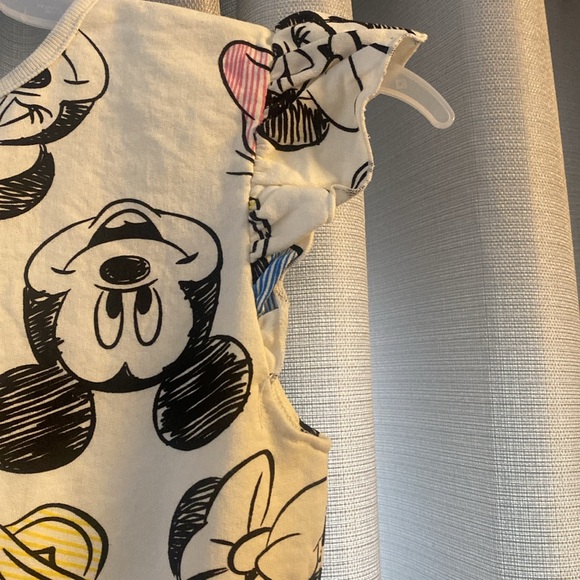 NWOT Disney Mickey and friends Romper size 10-12 girls - Picture 5 of 6